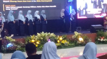 SMK Muhammadiyah 3 Metro Wisuda 395 Siswa di Gedung MPP dengan Penuh Khidmat