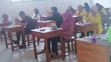 Hari Pertama Ujian Tatap Muka dari Berbagai Universitas Terbuka di Metro, Lampung Timur, dan Lampung Tengah Berjalan Lancar