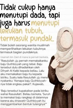 Mengumbar Aurat!! Dosa nya Mengalir Kepada Orang Tua dan Suami, Tidak Akan Mencium Bau Surga