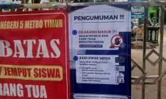 SDN 5 Metro Timur Terkesan Halangi Tugas Jurnalis, Gerbang Tertutup, Wartawan Yang Mau Meliput Berkirim Surat Terlebih Dahulu